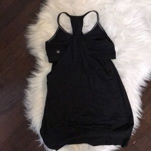 Black lululemon tank